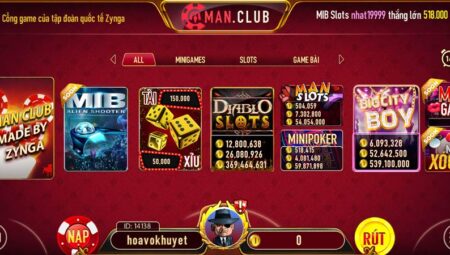 Man Club – Game bài đẳng cấp năm 2023 – Tải ManClub IOS,APK,Android