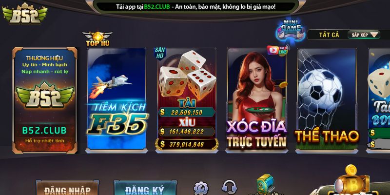 Giới thiệu cổng game B52 uy tín và chất lượng